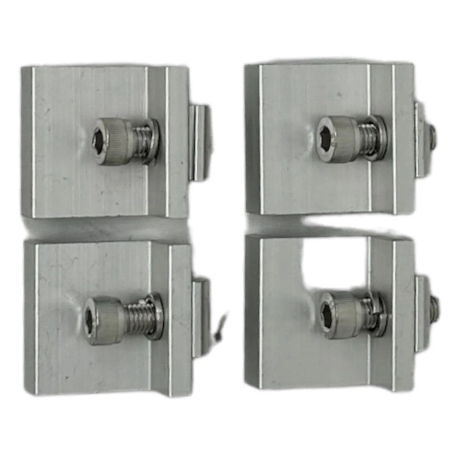 Jet-Line 4er-Set Endklemme Halterung/Dachbefestigung für Solarpanele 3 cm