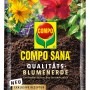 Sack Compo Sana Qualitäts-Blumenerde, 10 l. Universalerde mit Nährstoffen für Zimmer-, Balkon- und Gartenpflanzen.