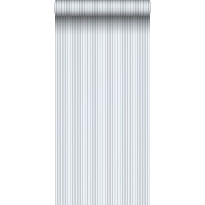 Sanders & Sanders Tapete Streifenmuster Graublau 50 x 900 cm