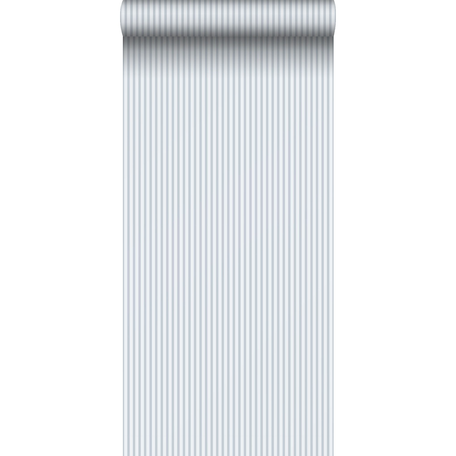 Sanders & Sanders Tapete Streifenmuster Graublau 50 x 900 cm günstig online kaufen