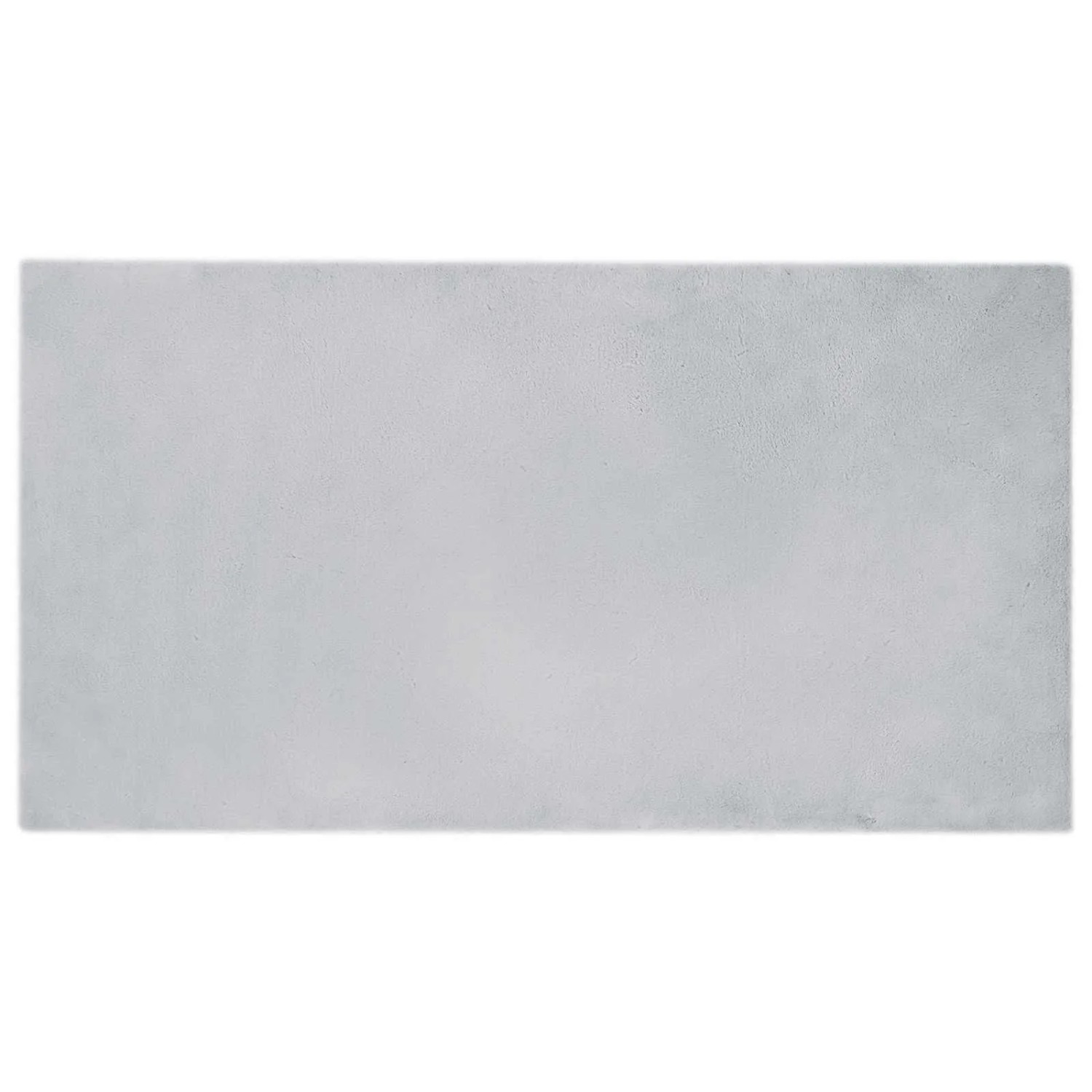 vidaXL Rutschfester Kunstfellteppich Olite Grau 60 x 110 cm Polyester 42021675
