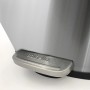 Detailaufnahme: Spirella Akira Kosmetikeimer, 12 l, Edelstahl, mit Pedal.