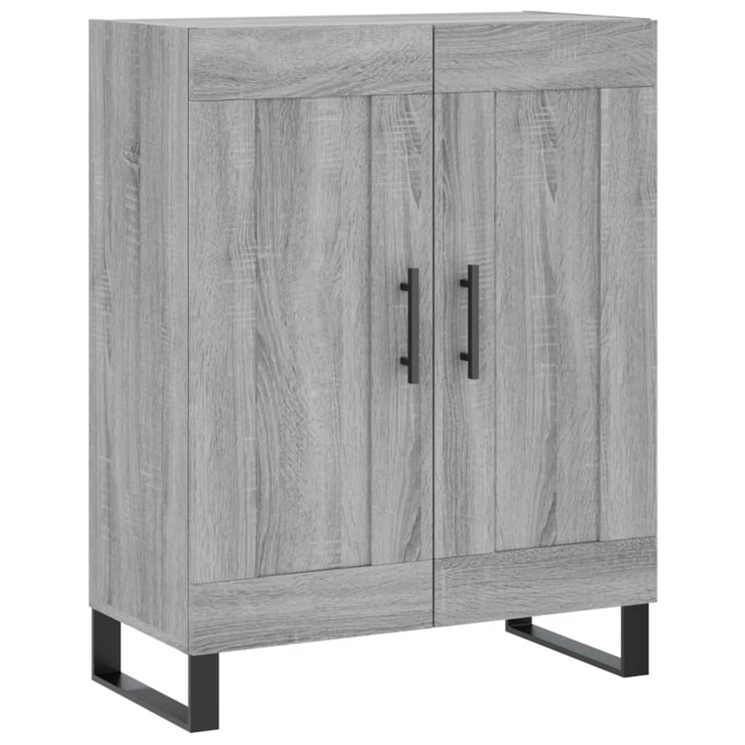 vidaXL Sideboard Grau Sonoma 69,5x34x90 cm Holzwerkstoff 830226 günstig online kaufen