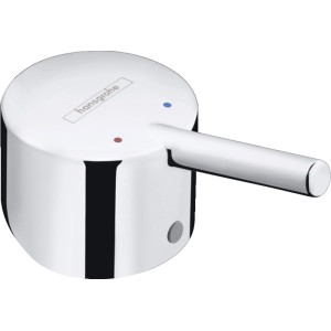 Hansgrohe Griff für Talis S Armatur, Chrom, Aufsicht