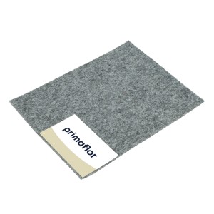 Musterstück Primaflor Eventteppich Podium in Zinn, Teppichboden für Events und Messen.