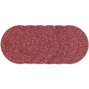 6er-Pack Bosch Schleifpapier F460, 50 mm, Körnung P120 für Winkelschleifer.