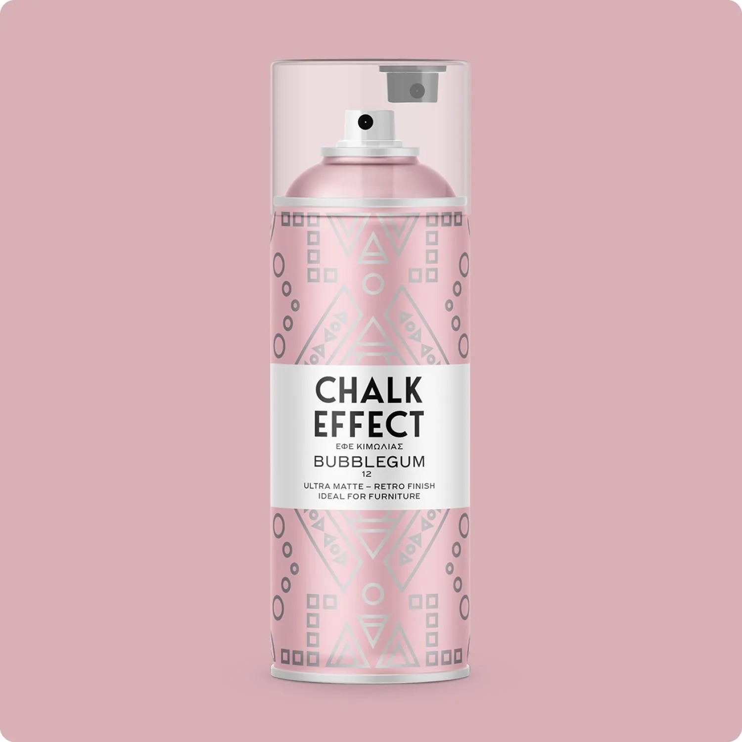 COSMOS LAC Kreidefarbe Spray Chalk Effect  Hochwertige Chalky Kreidesprühfarbe Farbspray  Spray Paint Farbe Kaugummirosa_2
