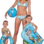 Happy People Paw Patrol Strandset mit Wasserball, Schwimmring und Kindermatratze.
