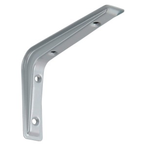 OBI Konsole Gaia, Alu-Silber, 80x120mm, für Regalböden und individuelle Raumgestaltung.