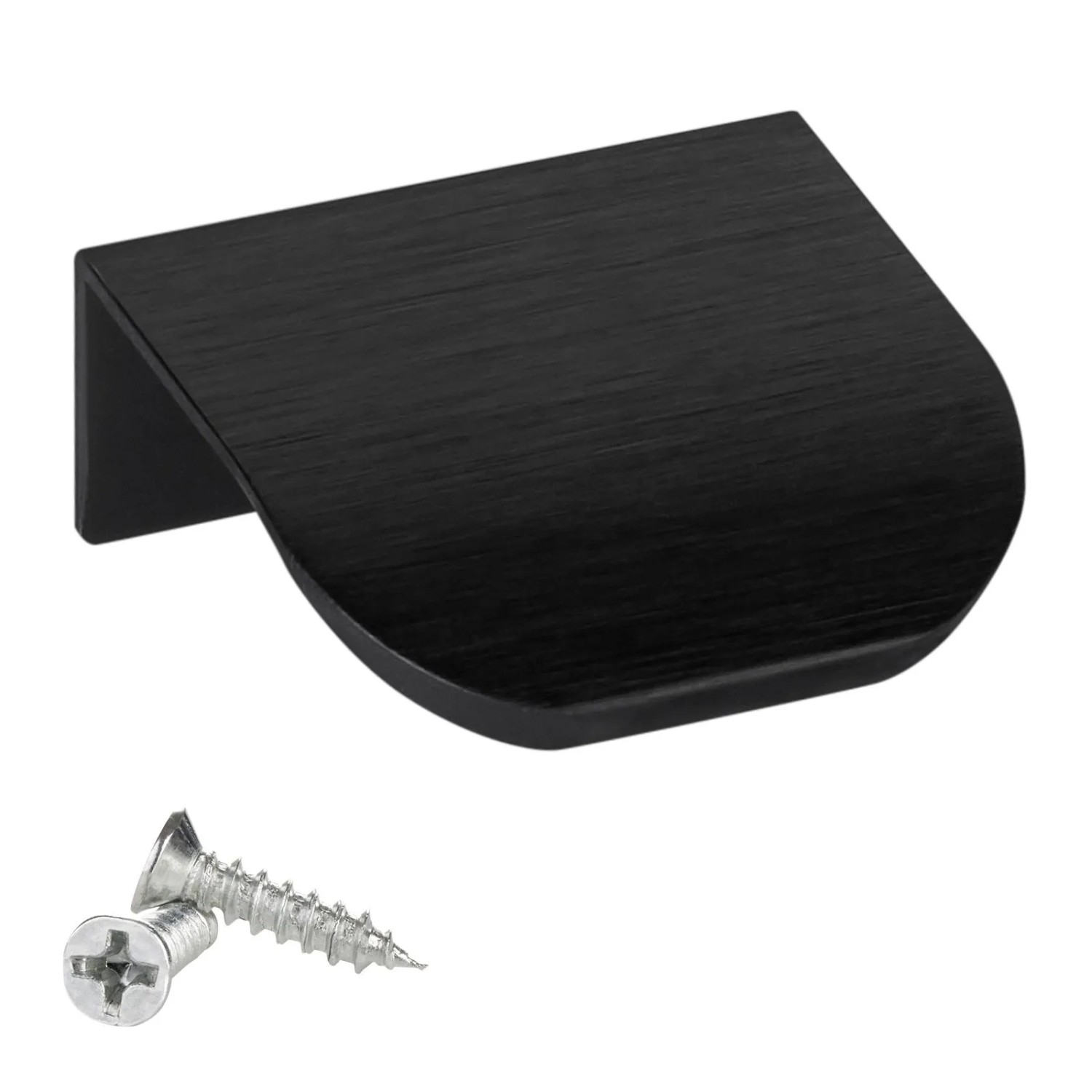 SOTECH Griffleiste BLANKETT TOMMY 40 x 18 x 42 mm Aluminium Schwarz Gebürstet