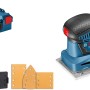 Bosch Professional Akku-Schwingschleifer GSS 18 V-10 mit L-Boxx und Zubehör.