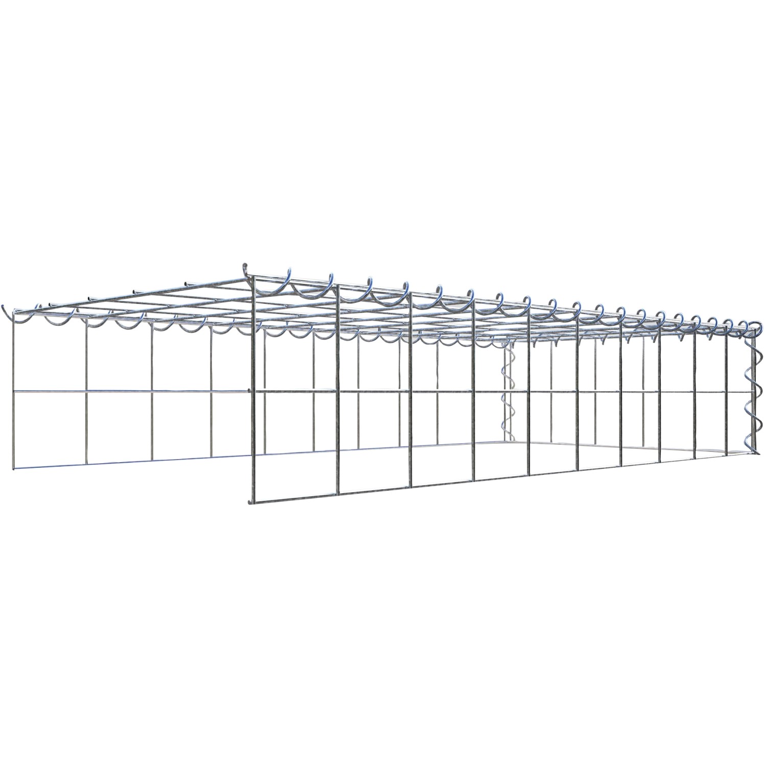 Thumbnail - Gabiona Gabione-Anbaukorb Typ 4 20 x 100 x 50 cm Maschenw 10 x 10 cm