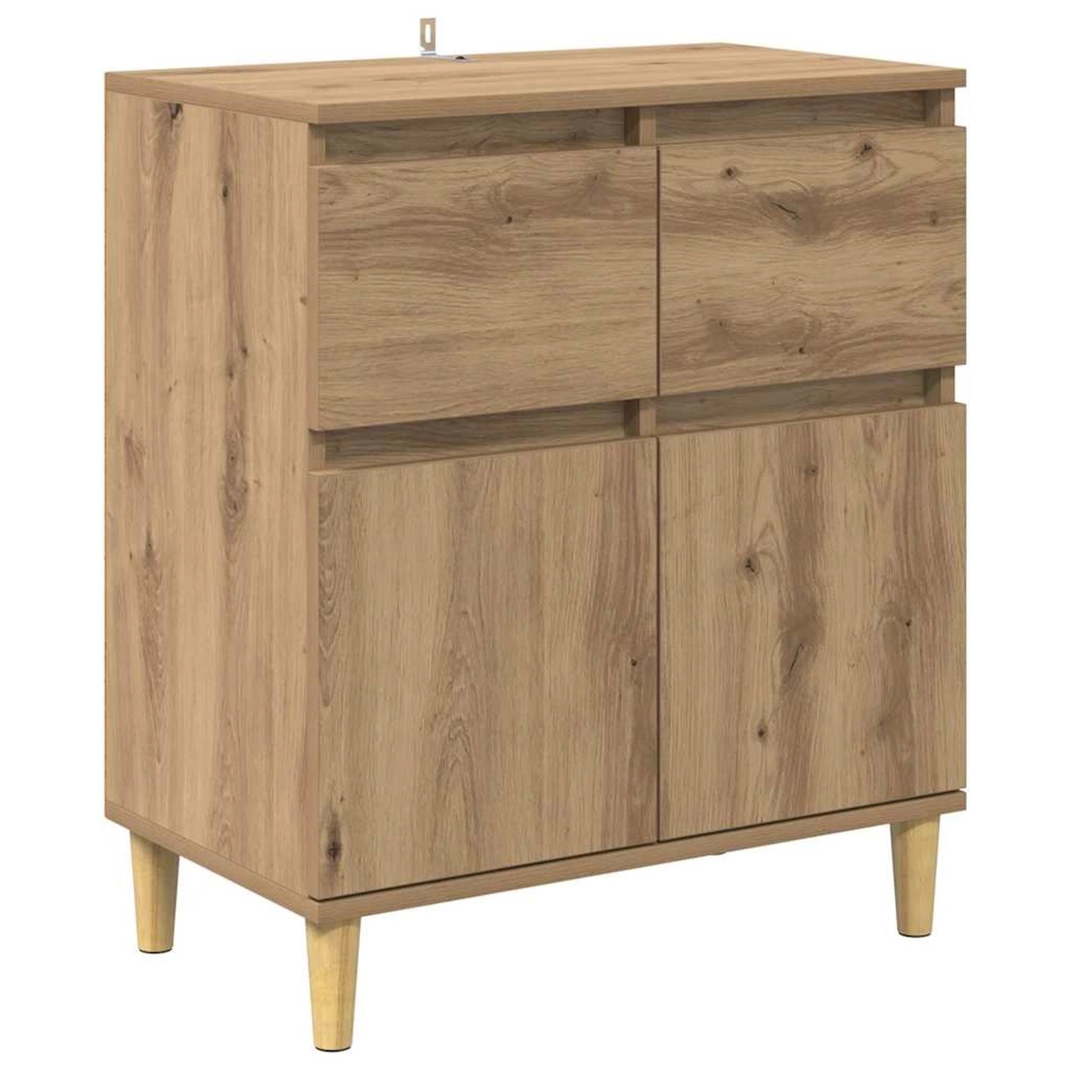 vidaXL Sideboard Artisan-Eiche 60 x 35 x 70 cm Holzwerkstoff 881210 günstig online kaufen