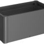 Biohort Belvedere Mini Pflanzbeet, dunkelgrau-metallic, ideal für Garten & Balkon.