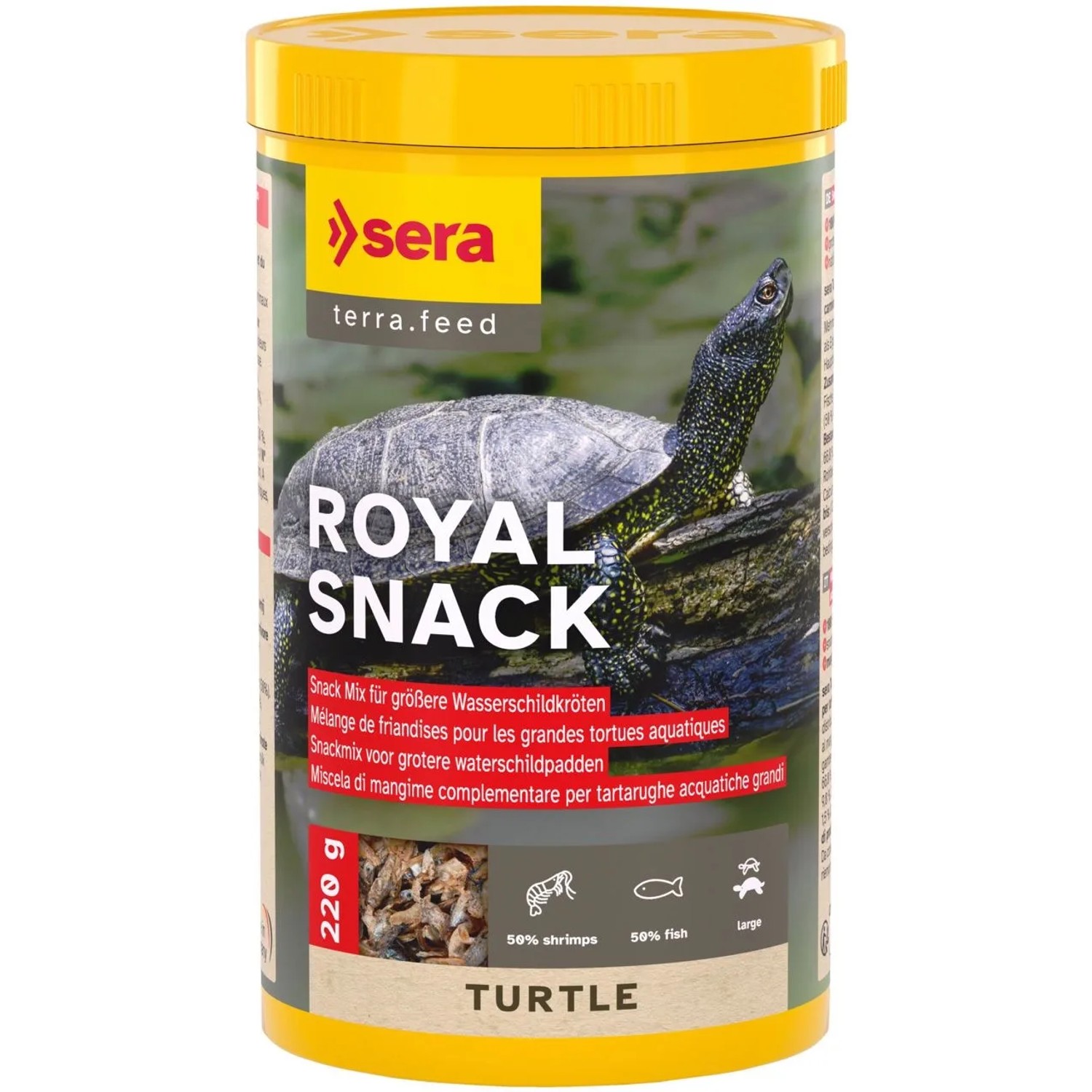 Sera Reptilienfutter Raffy Royal Nature 1.000 ml 220 g