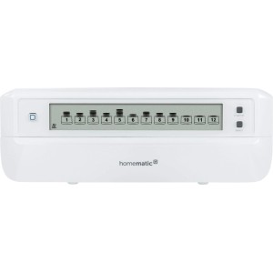 Homematic IP Fußbodenheizungsaktor 12-fach Motor zur Steuerung von bis zu 12 Heizkreisen.