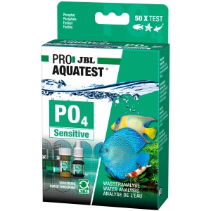 JBL ProAquaTest PO4 Phosphat Sensitiv, Wassertest für Aquarien zur Phosphat-Bestimmung.