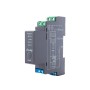 Shelly Pro 2 Relaismodul, 2-Kanal, 25A, grau, für Hausautomation.