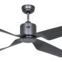 CASAFAN Eco Dynamix II WiFi Deckenventilator, 132 cm, Basaltgrau, mit 4 Flügeln.