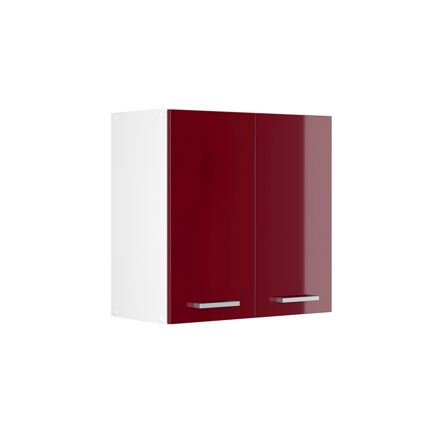 Vicco Hängeschrank R-Line Hängender Küchenschrank Bordeaux Hochglanz/Weiß 6 günstig online kaufen