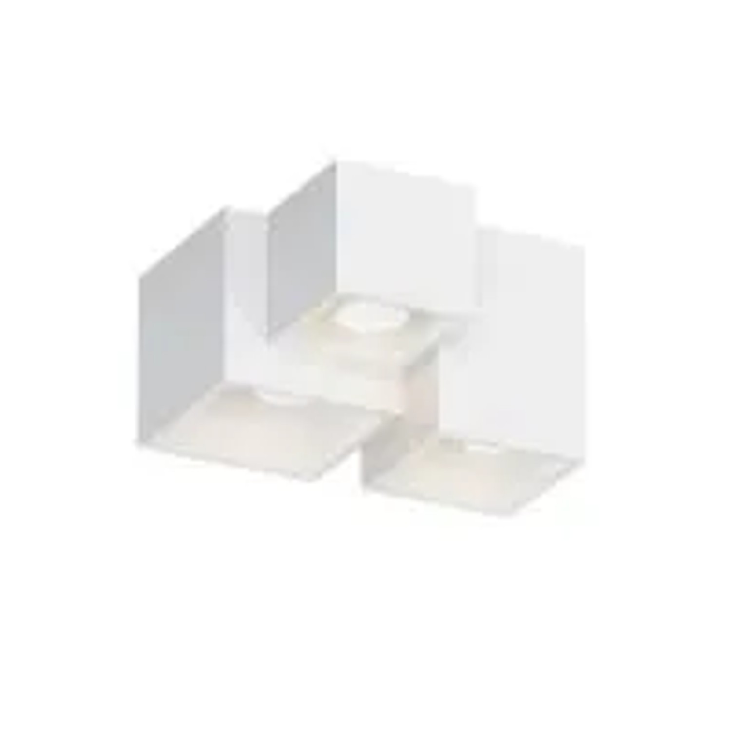 NETTLIFE Deckenleuchte aus Stein L24Weiß NETTLIFE Deckenleuchte aus Utility ceramics L24cm Weiß