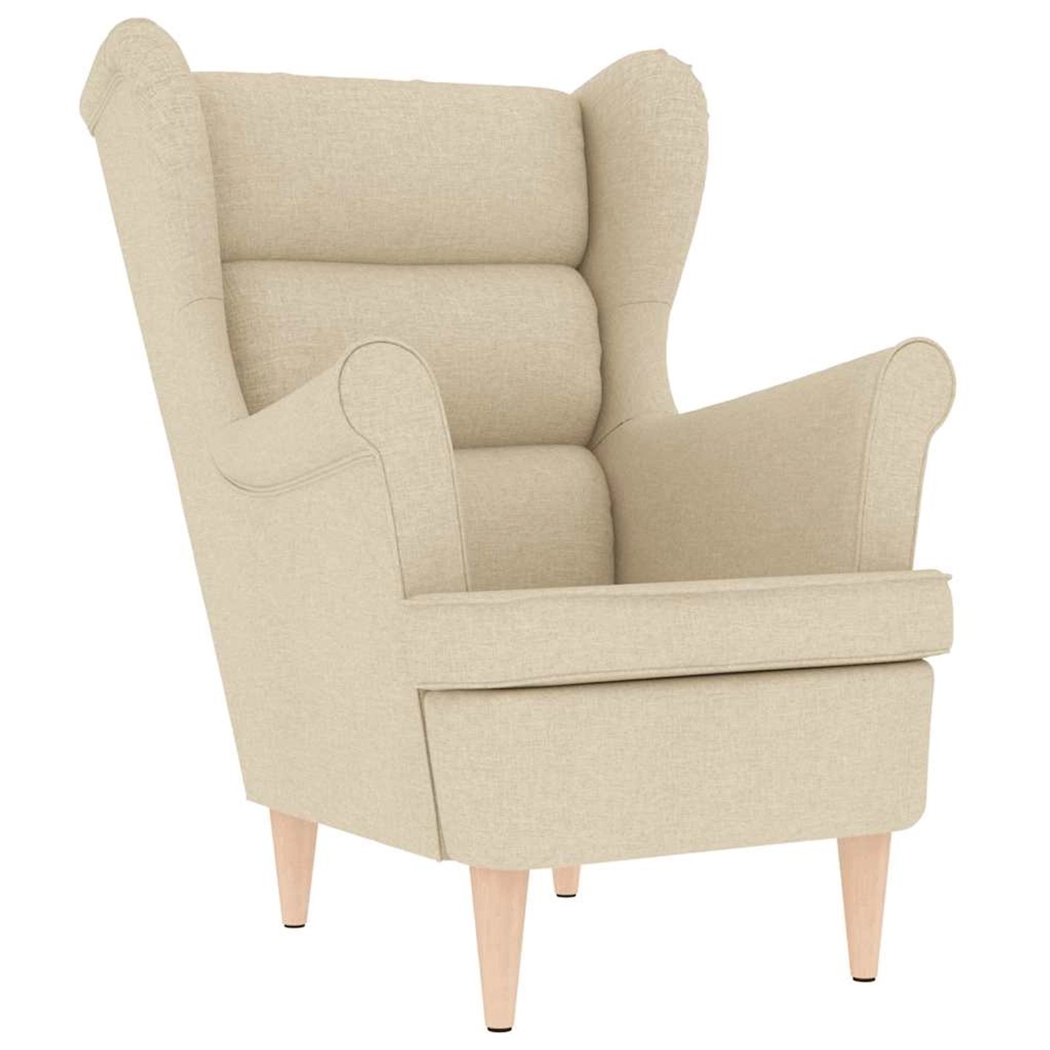 vidaXL Sessel Creme 74x84x100 cm Stoff 4016902 günstig online kaufen