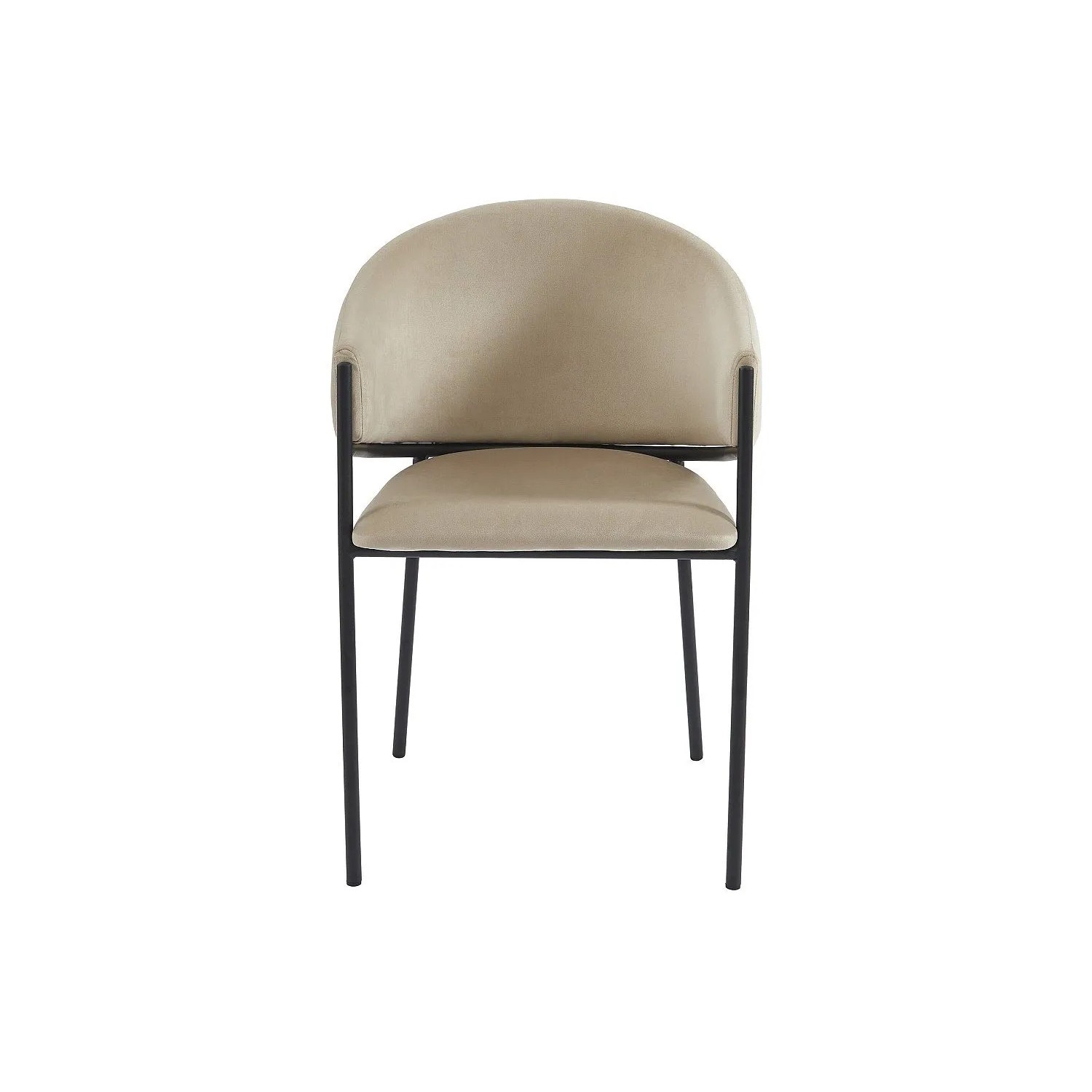 Vente-unique Stuhl Ordida Beige 53 cm