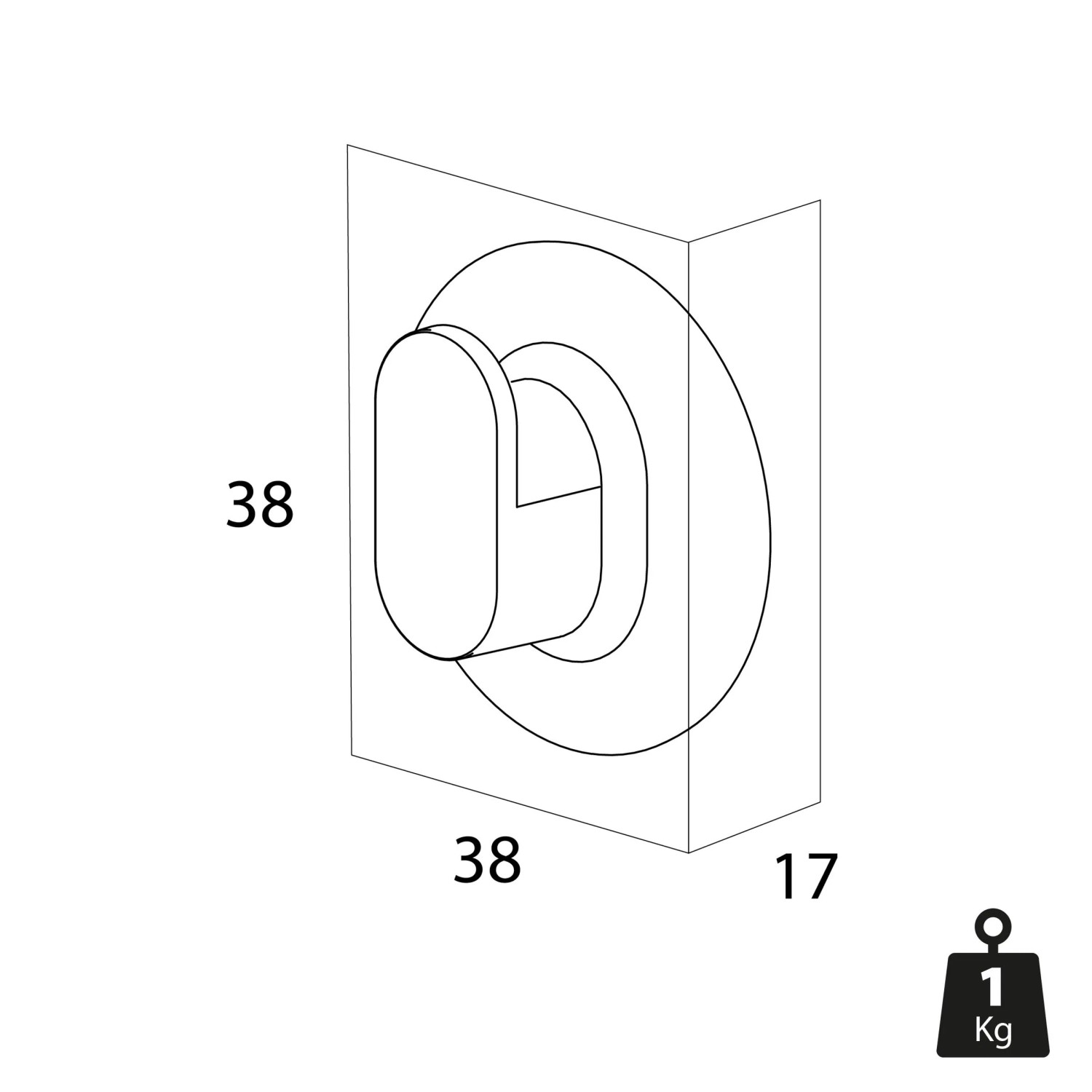 MIYILI Badezimmer-Set Aus Edelstahl – Toilettenpapierhalter & 2 Handtuchhaken, Mattschwarz, 3-teilig