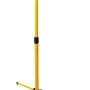 LED's Work Arbeitsleuchte mit Stativ, 20W, 4000K, gelbes Stativ, Baustrahler für Innen- und Außenbereich.