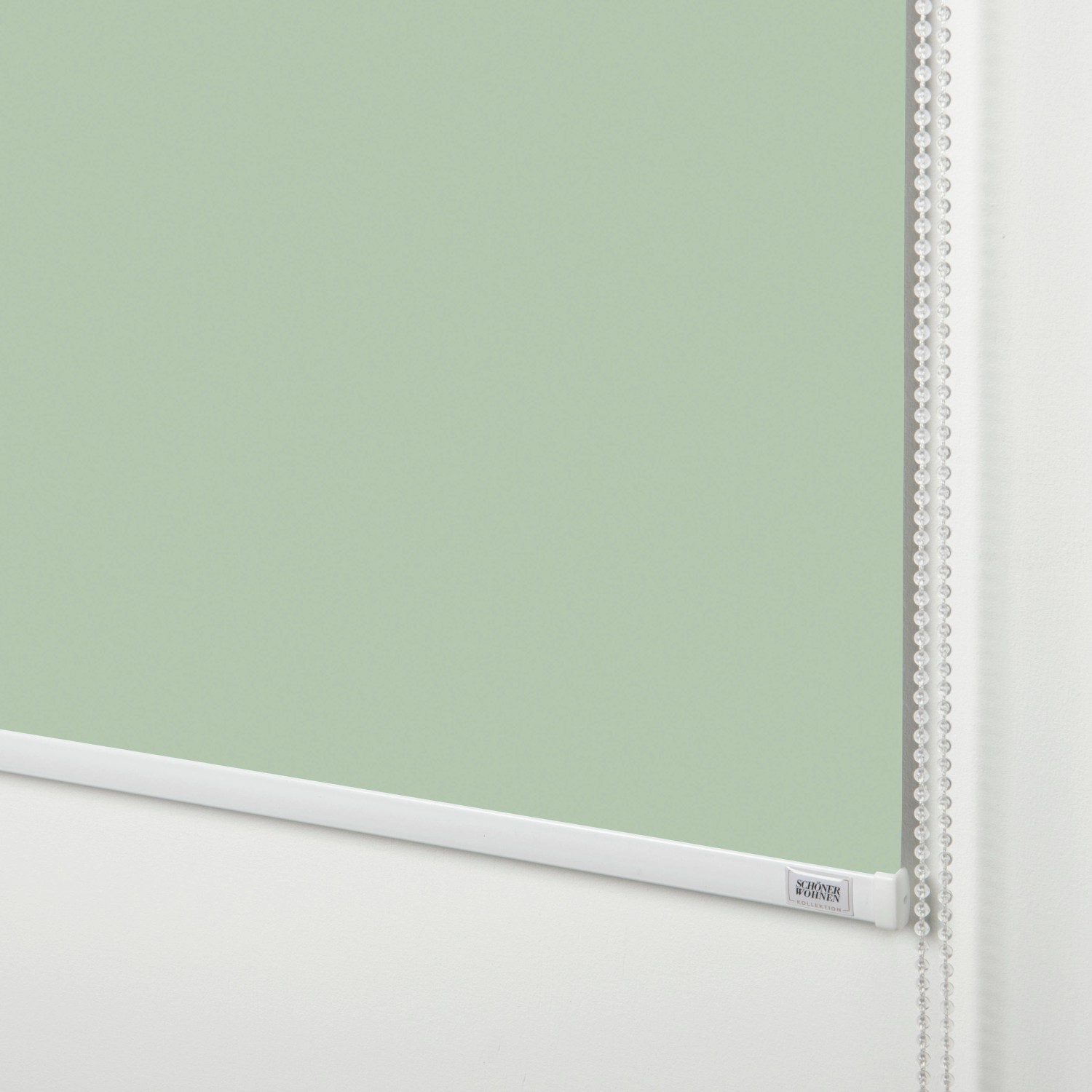 Schöner Wohnen Thermo-Rollo Martha, 75x150 cm, Grün, mit alubeschichteter Rückseite.