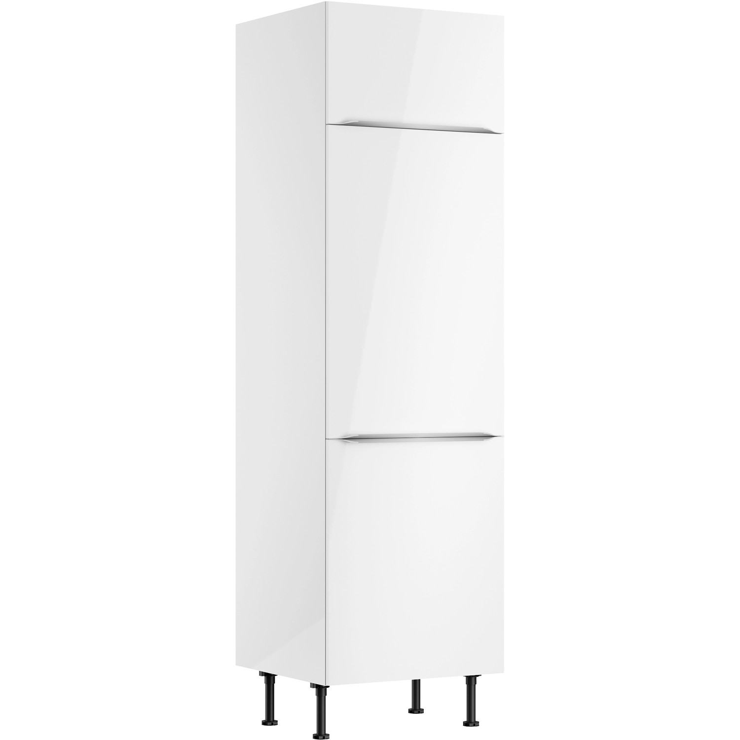 Optifit Hochschrank für Kühlschrank Arvid986 60 cm x 211,8 cm x 58,4 cm Weiß