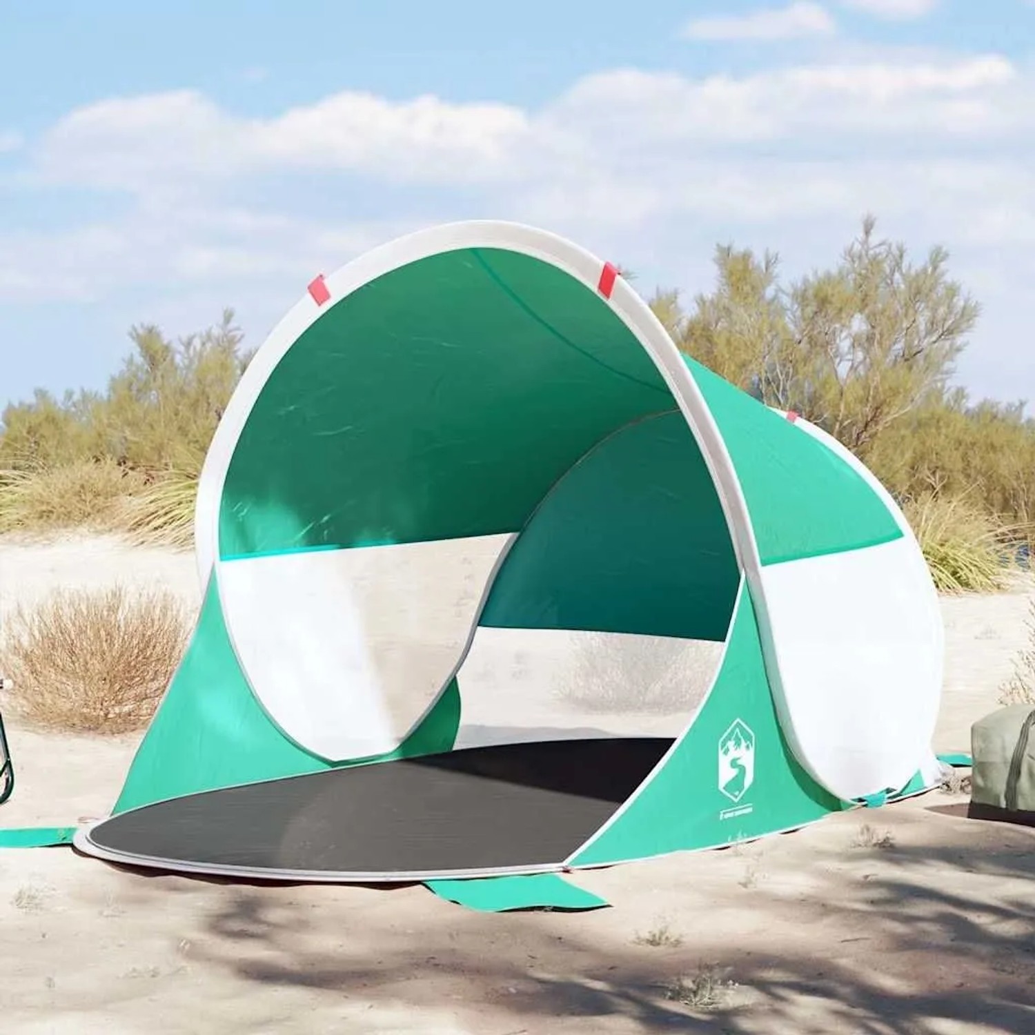 vidaXL Strandzelt Seegrün Pop-Up Wasserdicht 4004150_2