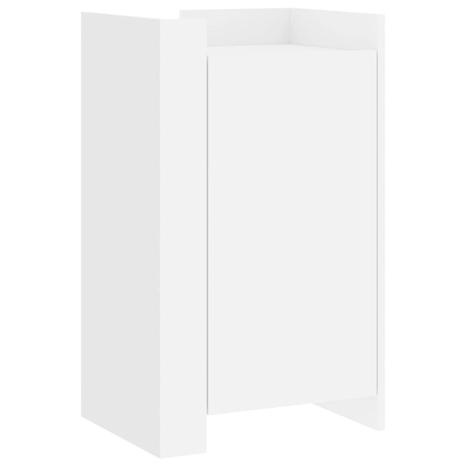 vidaXL Sideboard Weiß 45x35x75 cm Holzwerkstoff 848395