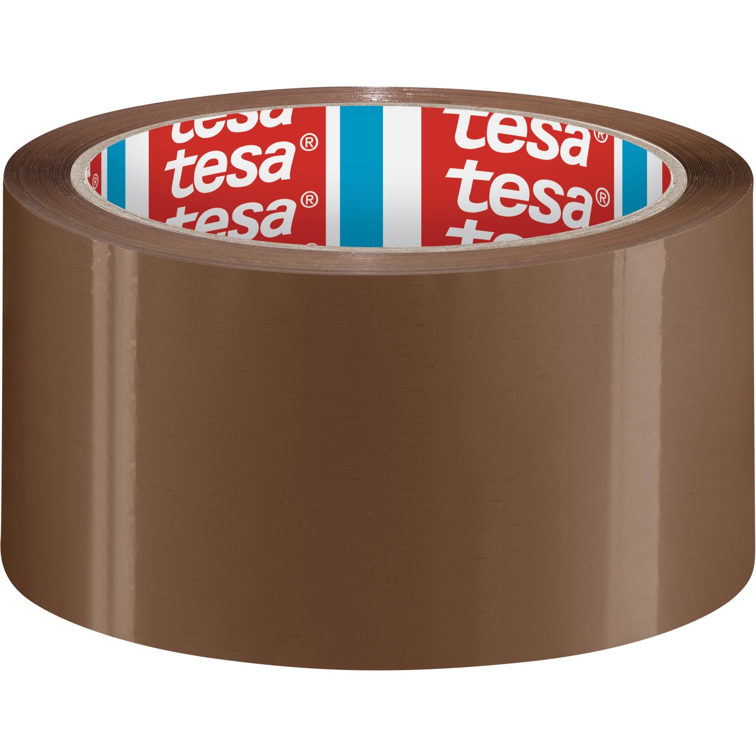 Tesa Pack Paketband Solid & Strong Braun 66 m x 5 cm