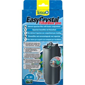 Tetratec EasyCrystal FilterBox 300 Innenfilter für Aquarien von 40-60l mit Heizerfach.