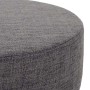 Detailaufnahme: Grauer MCW Hocker C22 Textil, Sitzhocker mit Stoffbezug.
