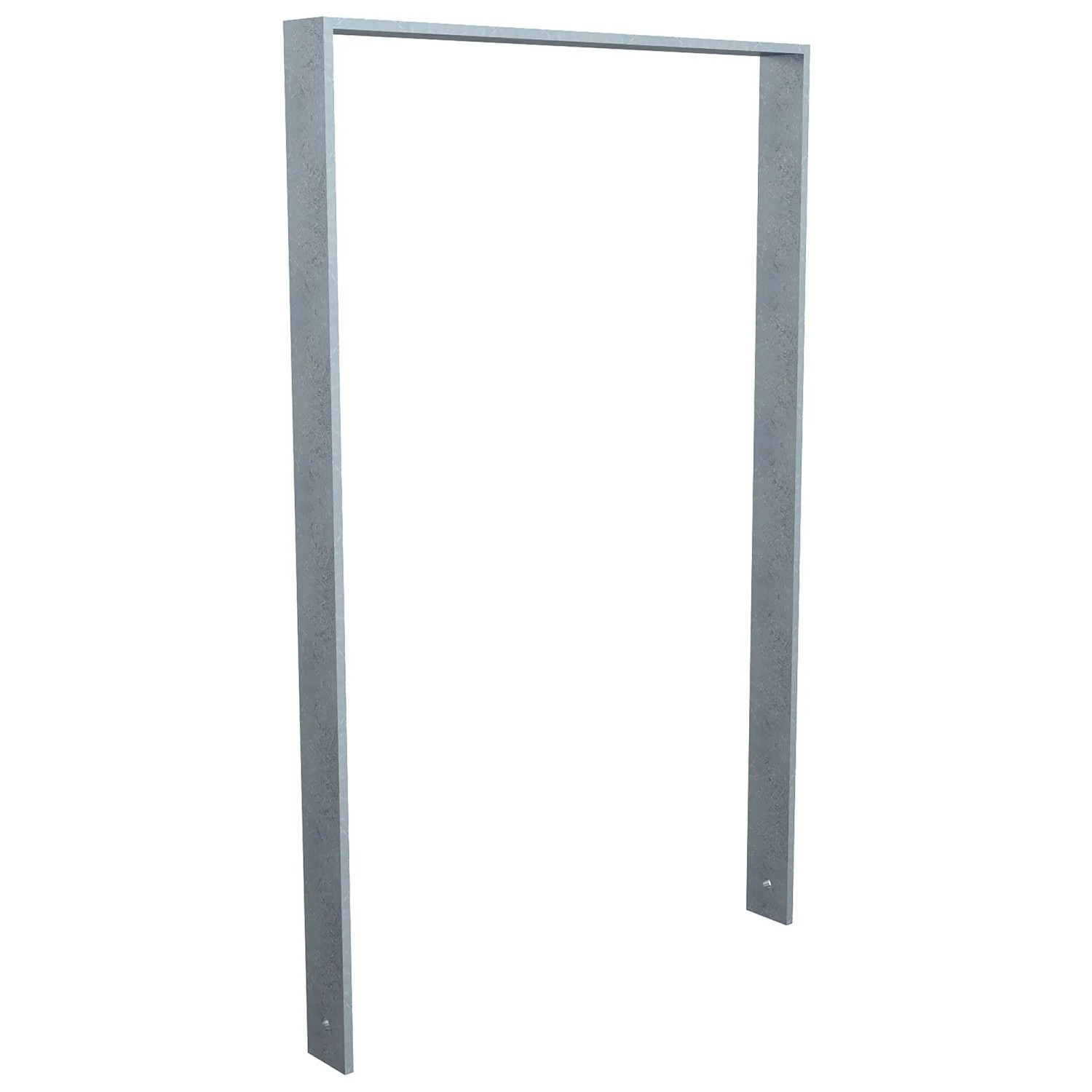 Schake Anlehnbügel Flachstahl Ohne Querholm 1.200 mm x 750 mm Feuerverzinkt