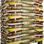Palette OBI Rindenmulch Fein, 51 Säcke à 45 l, zur Bodenabdeckung und Unkrautunterdrückung.