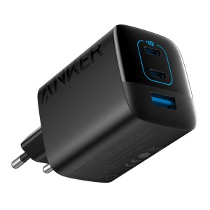 Schwarzes Anker 336 Ladegerät (67W) mit USB-C und USB-A Anschlüssen für Computer & Multimedia.