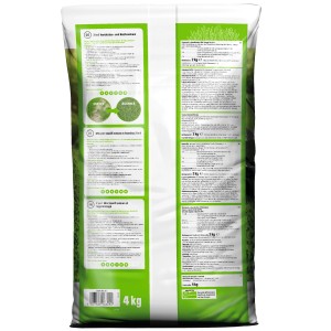 OBI 2 in 1 Vertikutier- und Nachsaatmix, 4 kg Sack. Rasensamen für dichten, grünen Rasen.