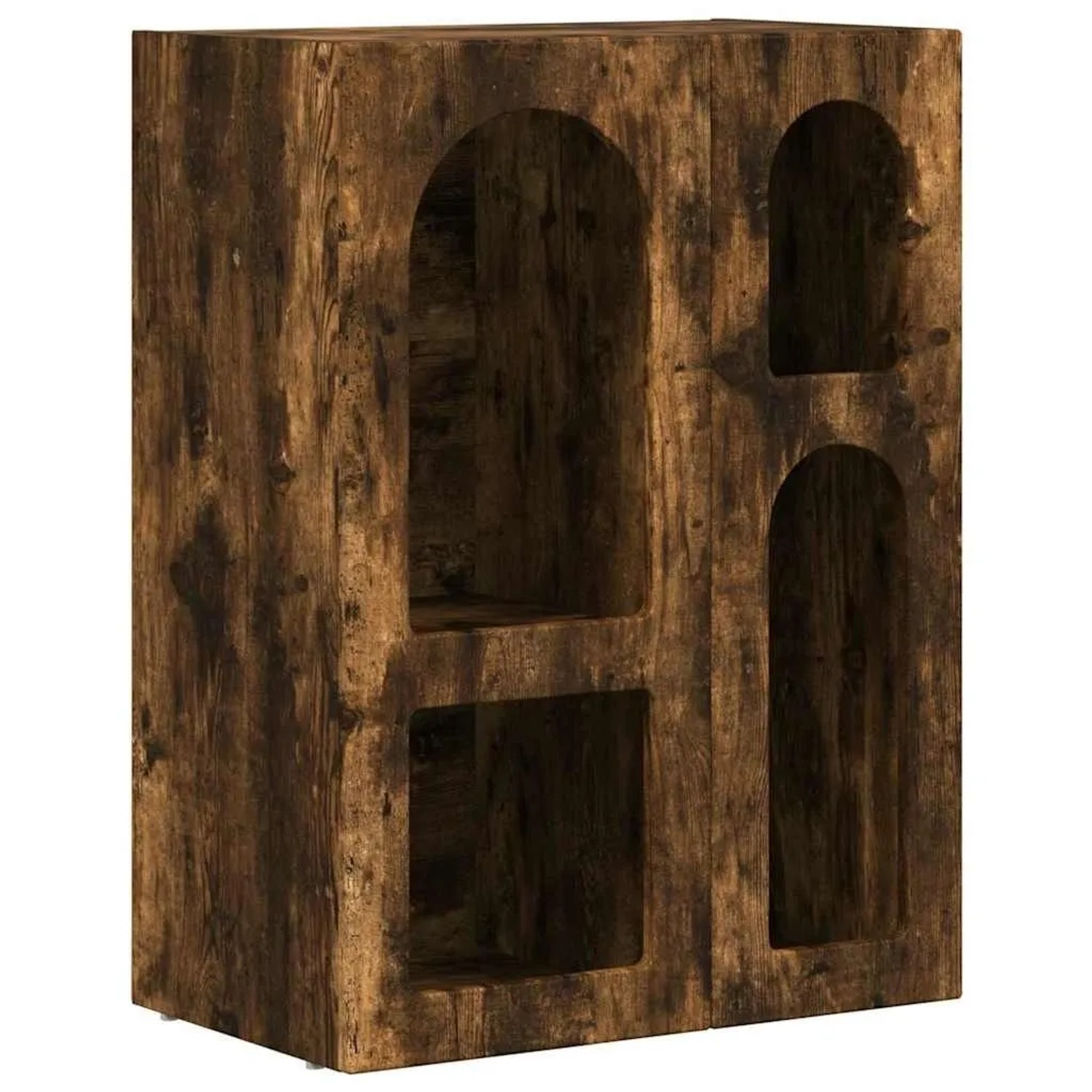 vidaXL Sideboard Geräucherte Eiche 59 x 35 x 80,5 cm Holzwerkstoff 891319 günstig online kaufen