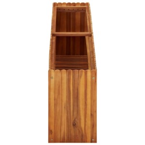 vidaXL Garten-Hochbeet 150 x 30 x 50 cm Massivholz Akazie 45925