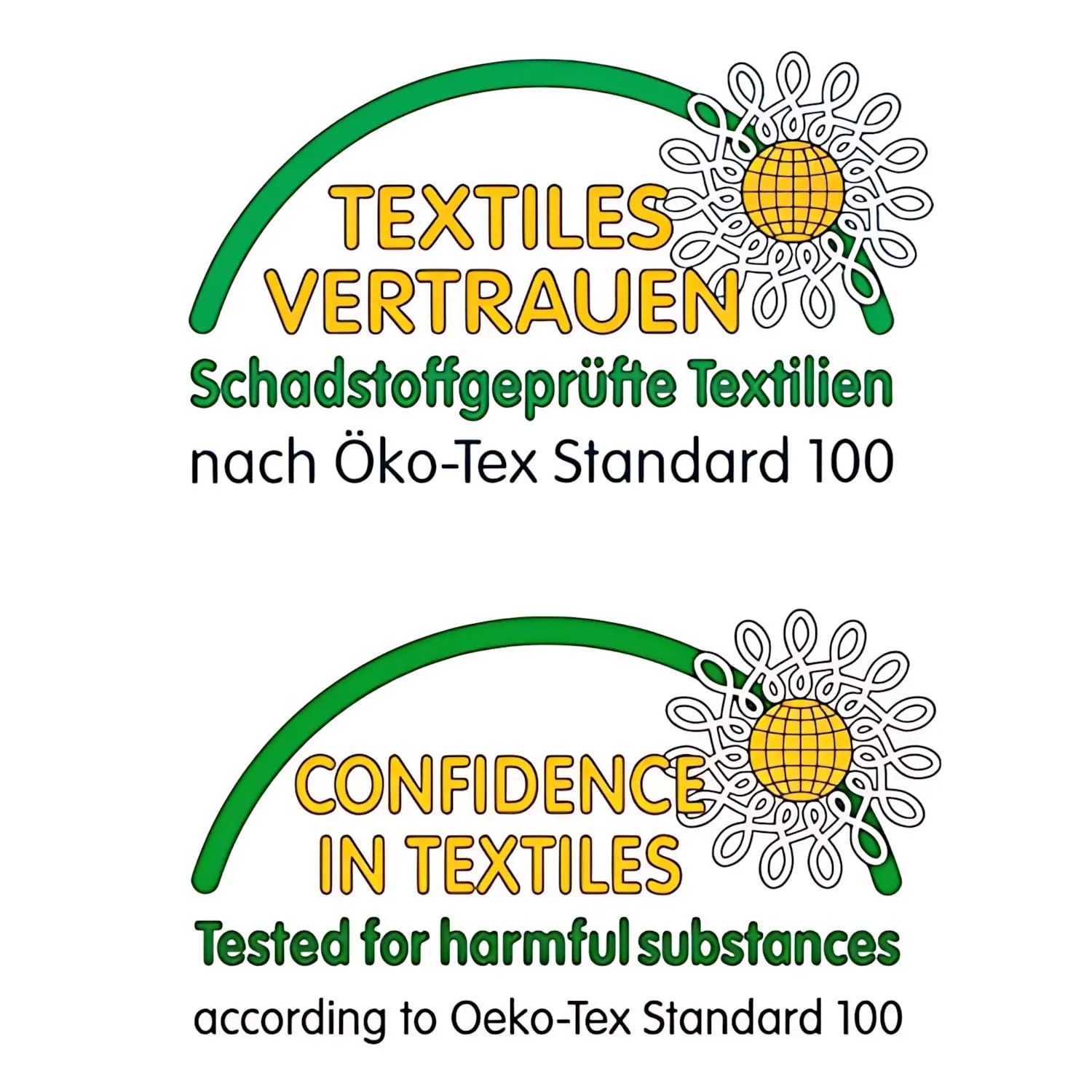 Öko-Tex Siegel für schadstoffgeprüfte Textilien, relevant für PROFHOME Renoviervlies.