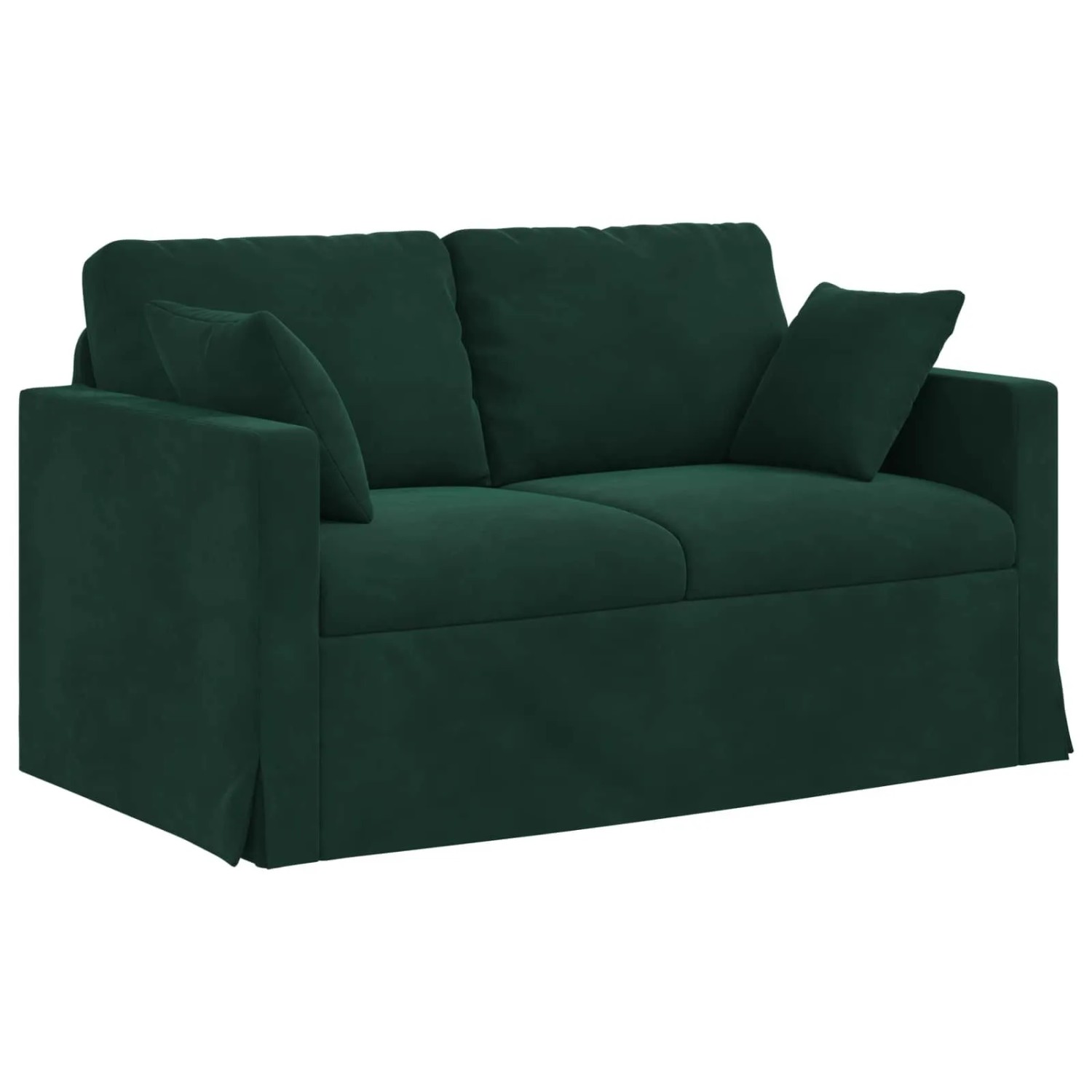 vidaXL Sofa Dunkelgrün 138 x 78 x 80 cm Samt 42024415