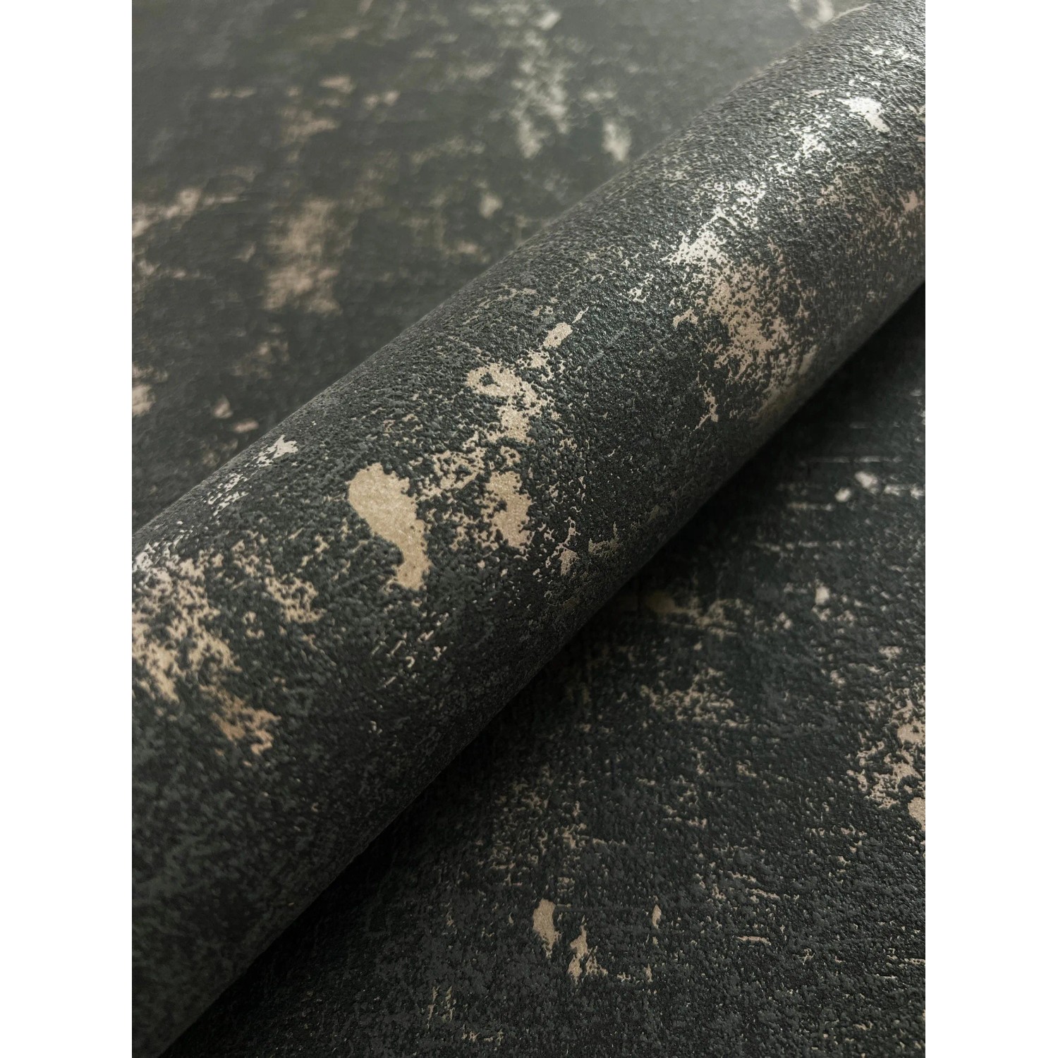 Newroom Vliestapete Kiba Black Beton Modern FSC® günstig online kaufen