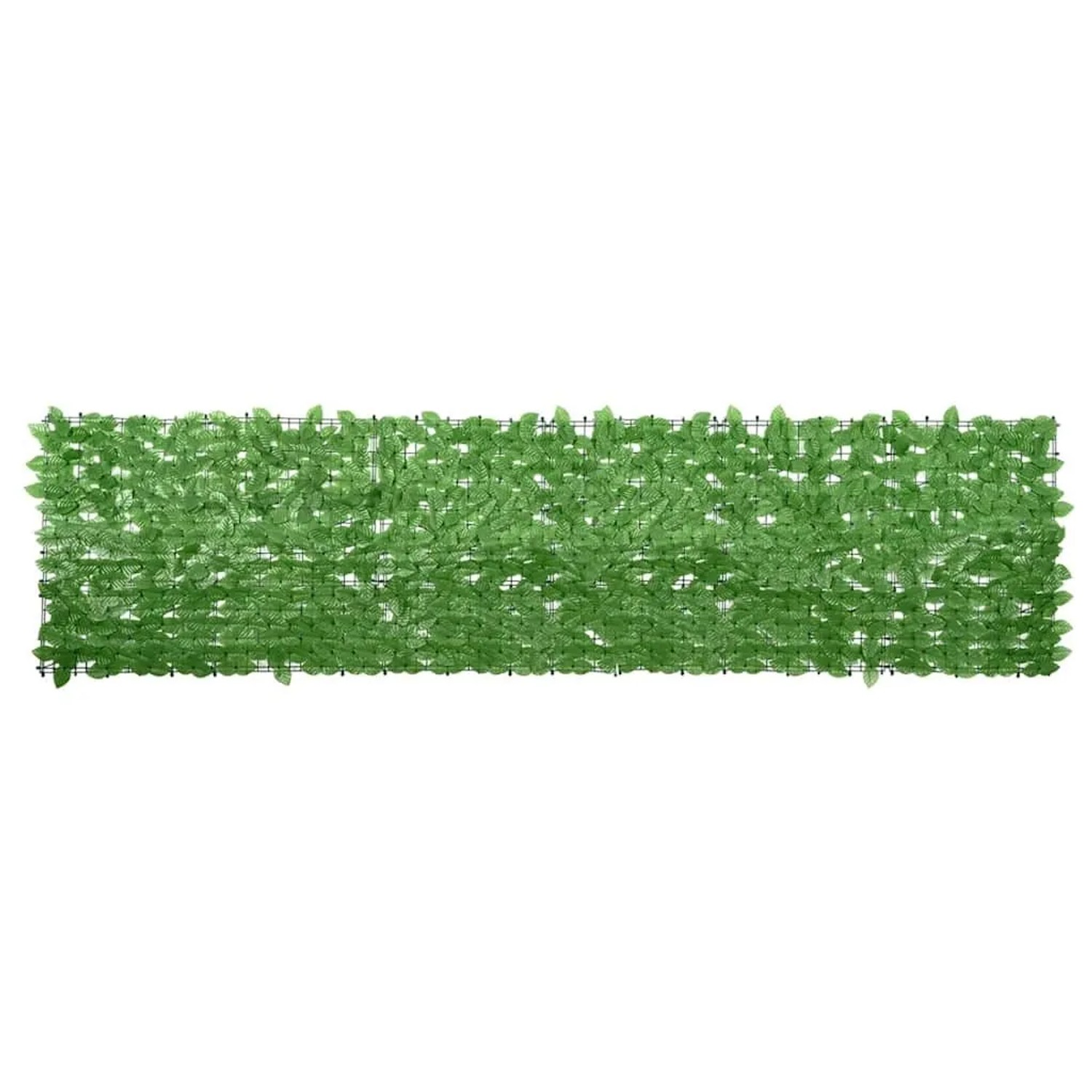 vidaXL Balkon-Sichtschutz mit Grünen Blättern 300x75 cm 315495