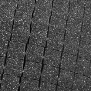 Mantona Rasterschaumstoffeinlage für Schutzkoffer M, 30x22,5cm. Dunkelgrauer Schaumstoff zur Polsterung von Fotoausrüstung.