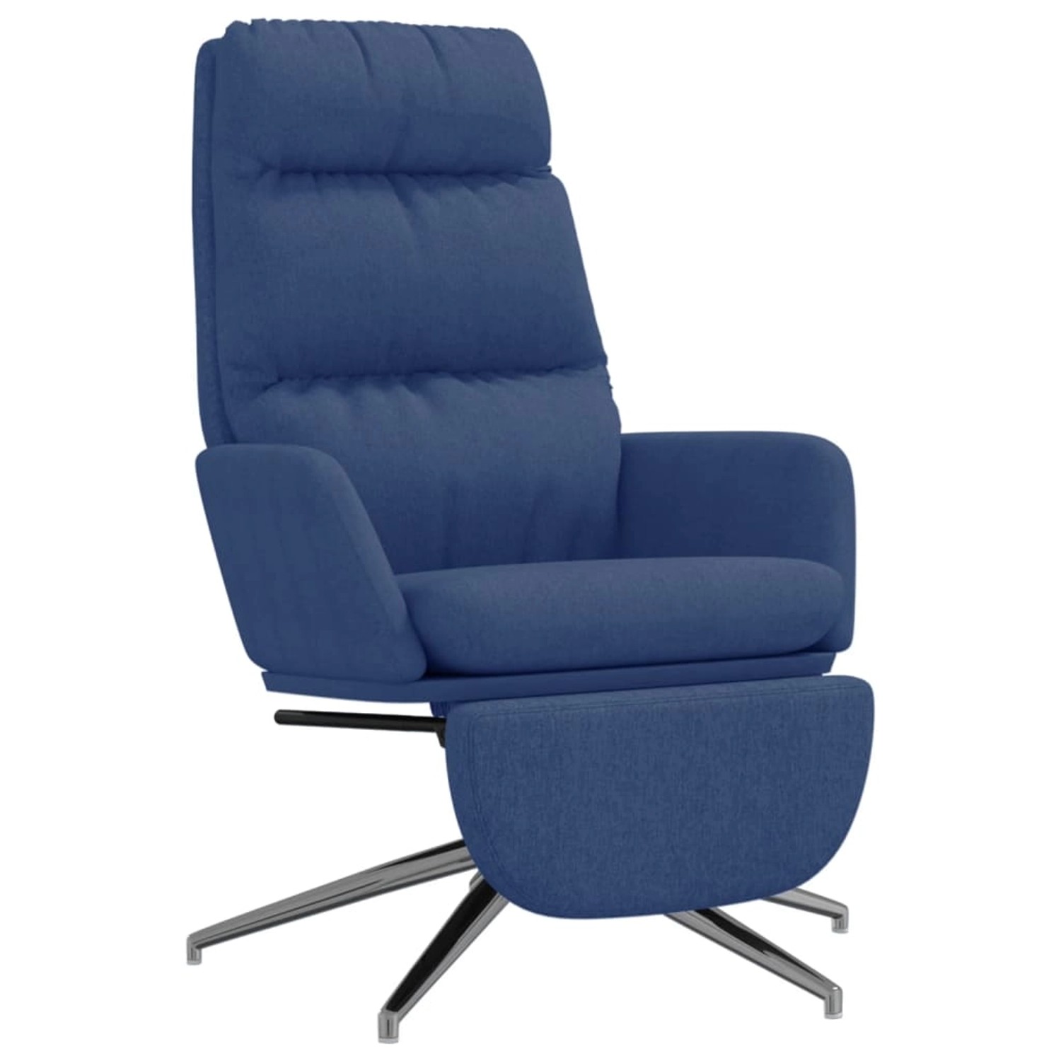 vidaXL Relaxsessel mit Fußteil Blau Stoff 3097528 günstig online kaufen
