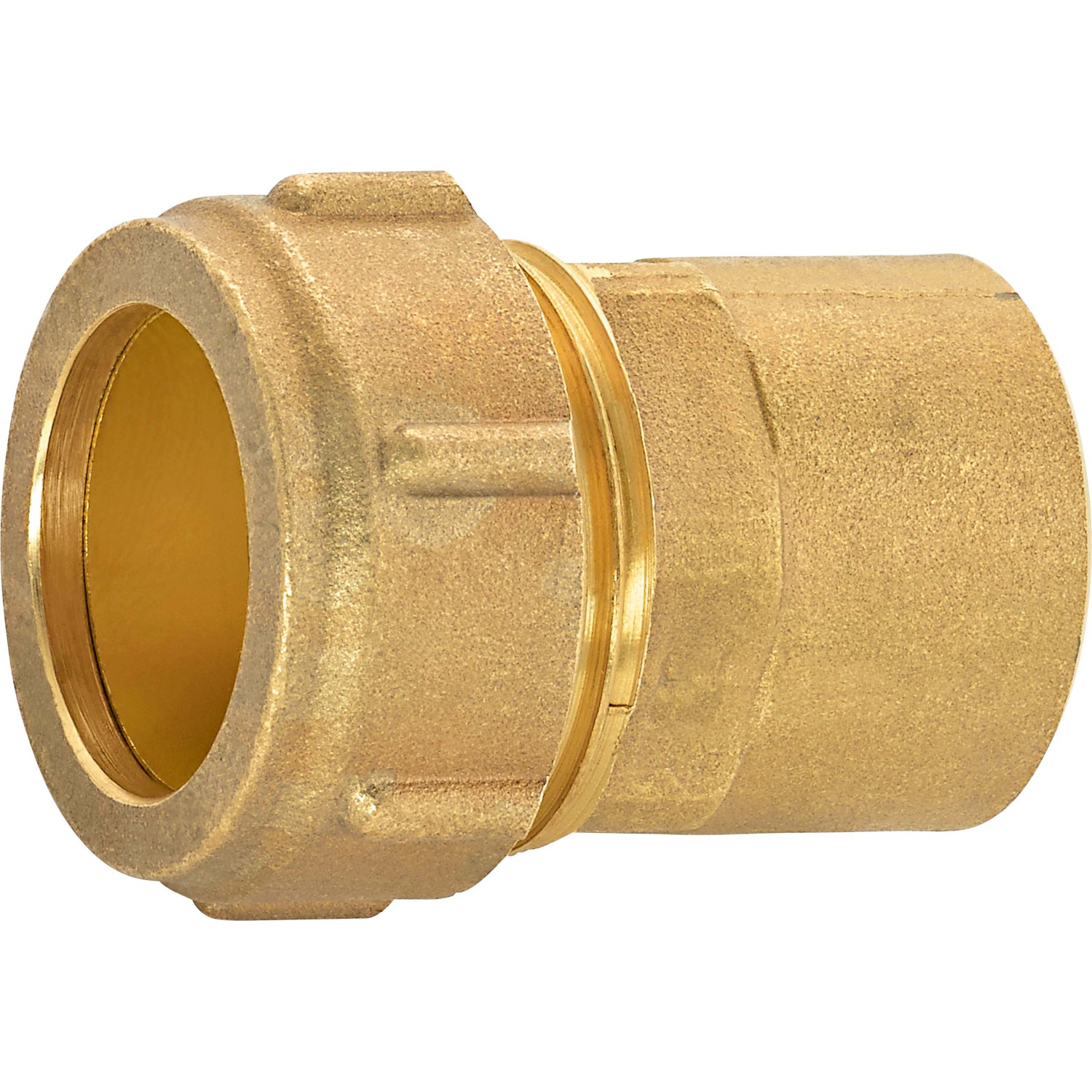 Klemmring-Verschraubung Ø 22 mm x 18,6 mm (Rp 1/2) Messing