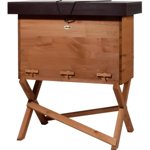 Dobar Einraumbeute aus Holz mit Ständer für Honig-Bienen, geeignet zum Imkern.